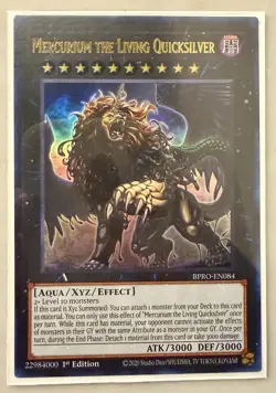 Mercurium the Living Quicksilver 1st Edition Ultra Rare BPRO-EN084 Yu-Gi-Oh! - Image 1