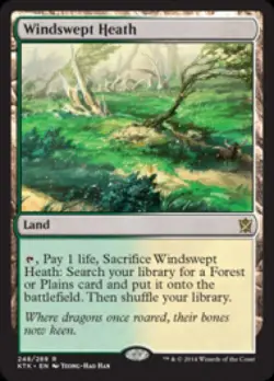 Windswept Heath - Light Play MTG Khans of Tarkir - Image 1