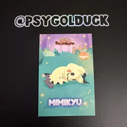 Pokemon Sleeping Mimikyu Peru Trading Card C2 - Image 1
