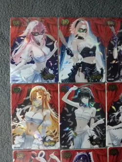 FULL SET BR9/9 FEMME FATALE 2 Goddess Story WAIFU ANIME CARD - Image 2
