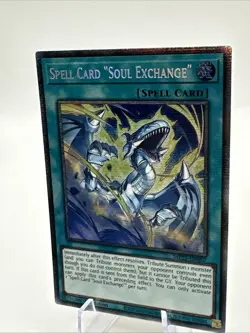 2025 Mega-Pack Spell Card "Soul Exchange" 1stED NM Starlight Rare MP25-EN007 - Image 2