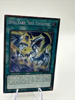 2025 Mega-Pack Spell Card "Soul Exchange" 1stED NM Starlight Rare MP25-EN007 - Image 3