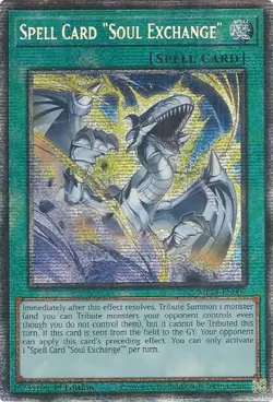 2025 Mega-Pack Spell Card "Soul Exchange" 1stED NM Starlight Rare MP25-EN007 - Image 4