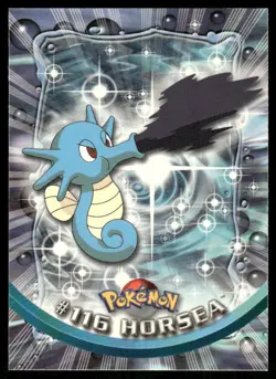 Pokemon Cards Horsea #116 Topps Trading Cards Series 2 LP *5 - Image 1