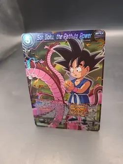 Son Goku, The Path to Power EB1-51 SR - Dragon Ball Super Card Game - Image 3