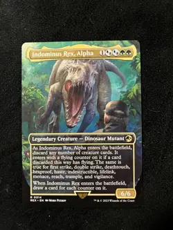 Indominus Rex, Alpha (Borderless) Universes Beyond: Jurassic Pikachu World... - Image 1