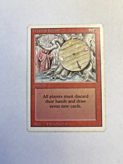 Wheel of Fortune Revised Edition Magic the Gathering LP - Image 1