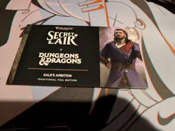 MTG Secret Lair: Dungeons & Dragons: Gale's Ambition Foil Sealed - Image 1