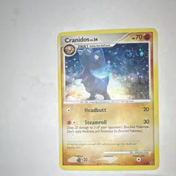 Nintendo Cranidos DP07 Diamond & Pearl Promo Holo 70 HP EN 2007 Arita - Image 1