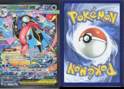MEGA GRENINJA EX 116/086 ME04: CHAOS RISING POKEMON NM (A) - Image 1