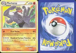 MACHAMP 26/102 R HGSS TRIUMPHANT POKEMON LP - Image 1