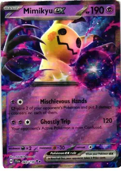 Mimikyu ex 069/159 Double Rare Journey Together Pokemon Near Mint - Image 1