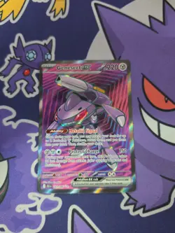 Pokemon Genesect ex 161/086 Sv: Black Bolt Full Art Holo NM - Image 2
