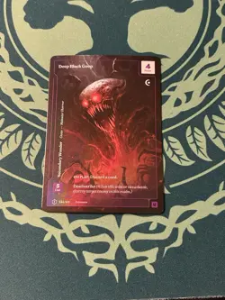 Deep Black Goop 244 Formless Foil Wonders Of The First Existence 1st Edition - Image 1