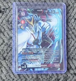 Gaiamon BT21-101 SEC WORLD CONVERGENCE Digimon Card English Alternate Art - Image 1