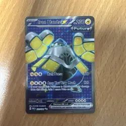 Iron Hands EX 223/182 - Paradox Rift - Pokemon Card - Near Mint - Image 1