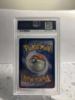 Pokemon TCG Chansey Base Set Holo Rare PSA 8 1999 English Card #3/102 - Image 3