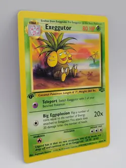 Exeggutor 35/64 1st Edition Jungle WOTC 1999 Pokemon Card LP - Image 5