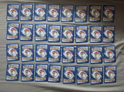 Pokemon Fossil Set Uncommon and Common Cards, Full Set 32x Cards - Image 2