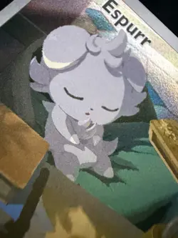 Espurr 095/088 Perfect Order Illustration Rare Holo Pokemon TCG Card NM - Image 4