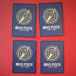 Bandai One Piece Card Game Marshall D. Teach OP09-080 SR Black NM English x4 - Image 2