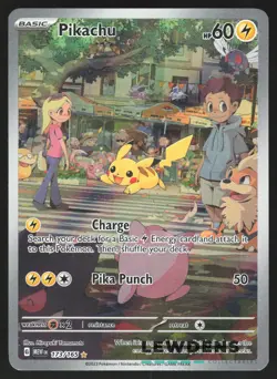Pikachu - 173/165 - Illustration Rare - Scarlet & Violet 151 - Pokemon Card - Image 1