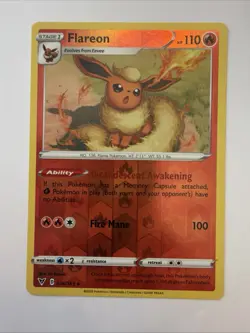 Flareon 026/185 Vivid Voltage Non Holo Rare Pokemon TCG NM - Image 1
