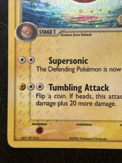 Electrode 32/92 - Legend Maker Stamped Reverse Holo Uncommon Pokemon TCG MP - Image 4