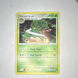 The Pokemon Company Torterra Diamond & Pearl Holo Rare 17/130 140 HP EN 2007 - Image 1