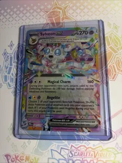 Pokemon Sylveon EX 270 HP Double Rare Sv: Prismatic Evolutions 041/131 Holo Eng… - Image 1
