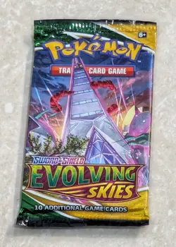 Pokemon Evolving Skies Booster Pack | Factory Sealed | Random Pack Art - Image 3