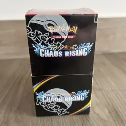 2x Pokemon Chaos Rising Booster Box (18 pack) Factory Sealed - Image 1