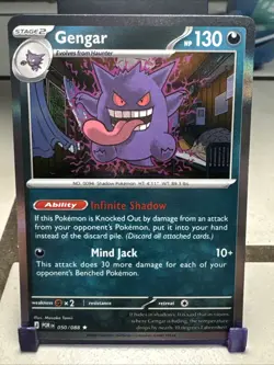 Gengar 50/88 Perfect Order TCG Holo Rare Pokemon Card - Image 1