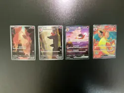 151 Charmander Charmeleon Charizard Set 168 169 185 201 Korean Pokemon Card - Image 1