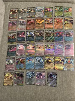 Pokemon EX Card Lot – 40 Cards – Authentic TCG Collection NEAR MINT - Image 1