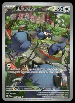Pokemon Cards Rookidee 225/193 Paldea Evolved Illustration Rare NM - Image 1