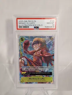 Monkey.D.Luffy (Illustration Box Vol.3) OP07-109 One Piece Promotion Cards Foil - Image 1