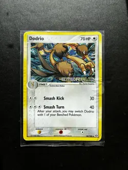 Dodrio 26/106 Pokemon TCG EX Emerald Reverse Holo Card Stamped HP - Image 3