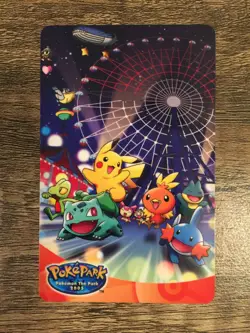 Poke Park PokePark Special Japanese Pokemon Edy Card - Ferris wheel - Image 2