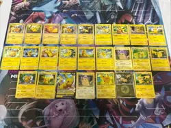 25 Different Pikachu Pokemon TCG Card Lot - Base Set WOTC XY + More - Image 1