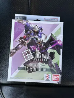 Gundam TCG Card Game Celestial Drive Starter Deck (ST07) SEALED NEW - Image 1