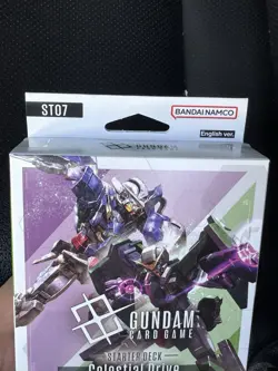 Gundam TCG Card Game Celestial Drive Starter Deck (ST07) SEALED NEW - Image 2