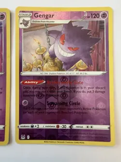 Pokemon TCG, Gengar 066/196 Lost Origin, Holo/ Reverse Holo NM (Lot of 2 Cards) - Image 5