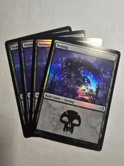 x4 Swamp (0271) Lorwyn Eclipsed Foil [Magic The Gathering] - Image 1