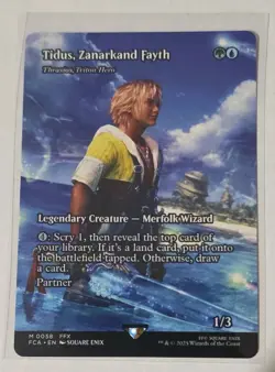 Tidus, Zanarkand Fayth - Thrasios, Triton Hero (Showcase) Final Fantasy: Through - Image 1