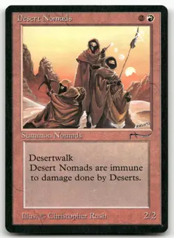 Desert Nomads (NM) Arabian Nights ARN Magic MTG - Image 1