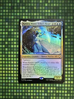 MTG Katara, Water Tribe’s Hope #0231 Foil R Avatar: The Last Airbender (TLA) - Image 2