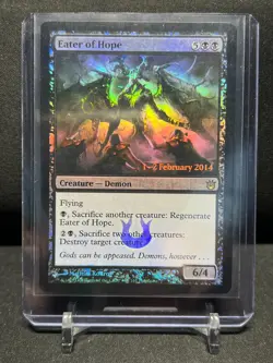 Eater of Hope - Prerelease Foil - Magic MTG 2014 Born of the Gods - LP - Image 1