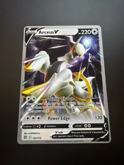 Pokemon TCG Arceus V 122/172 Brilliant Stars Ultra Rare Holo HP 220 English - Image 1