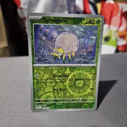 Tarountula Pokemon TCG Scarlet & Violet Reverse Holo Common Card #016/198 - Image 1